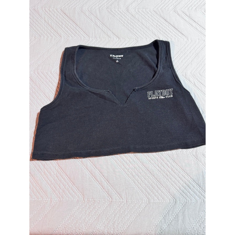 Playboy cropped tank top, Pac Sun, size‎ small